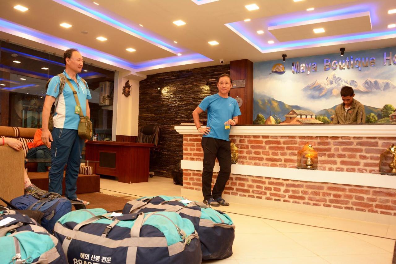Maya Boutique Hotel Катманду Екстериор снимка