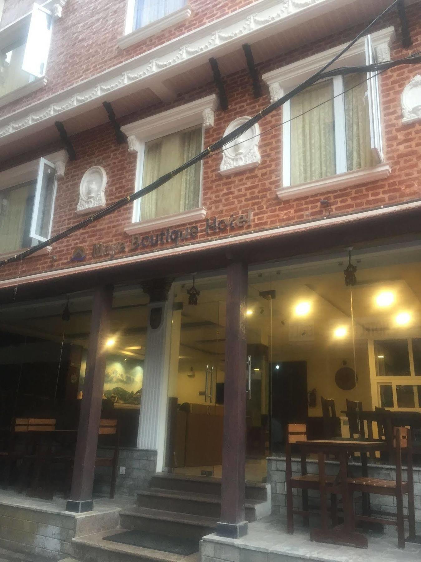 Maya Boutique Hotel Катманду Екстериор снимка