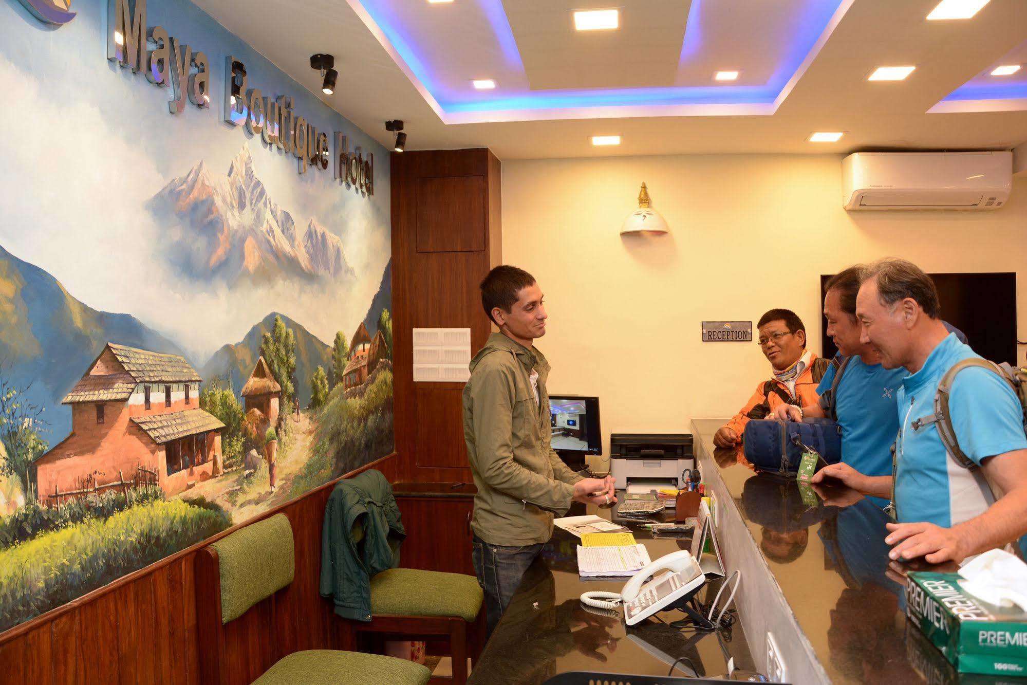 Maya Boutique Hotel Катманду Екстериор снимка