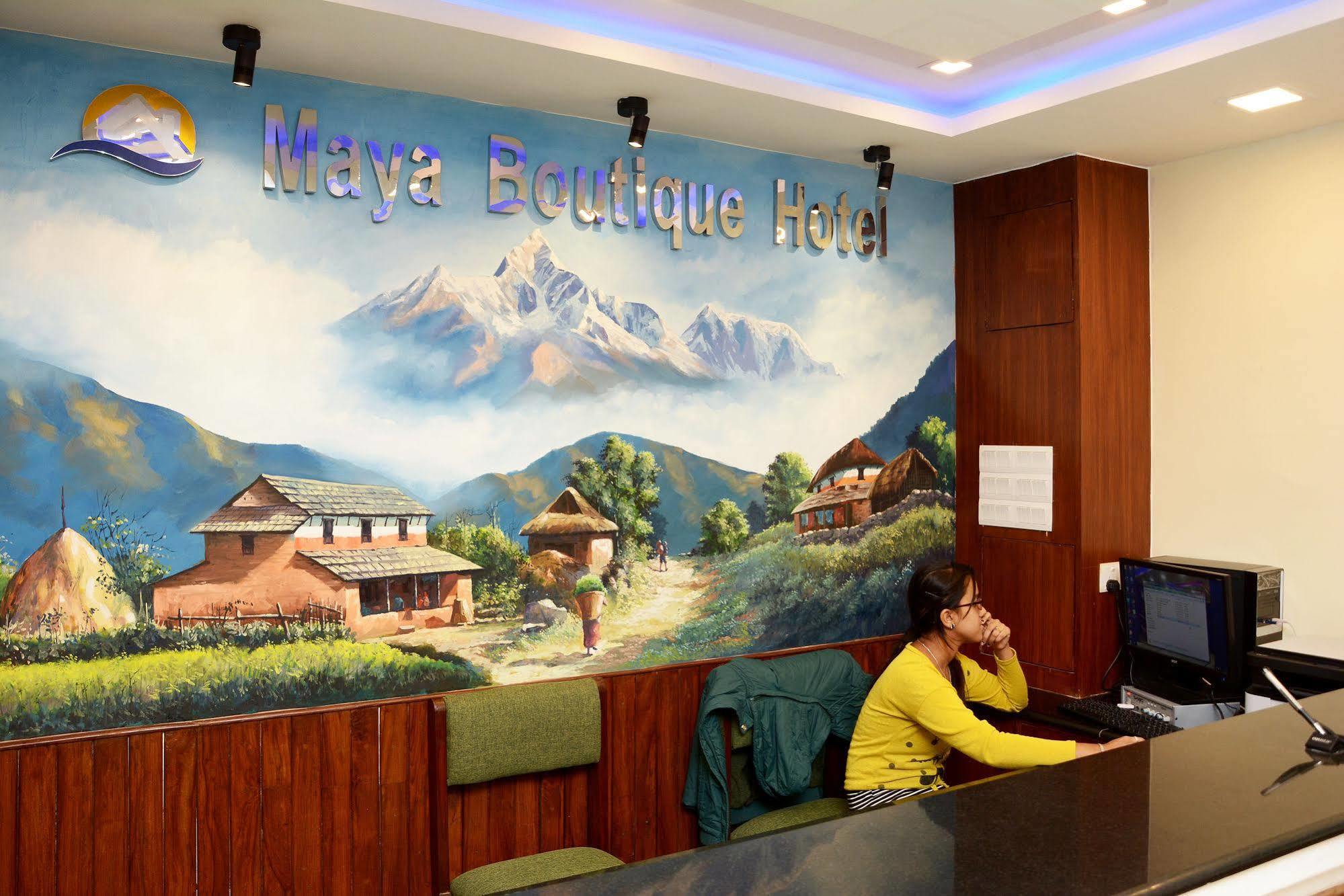 Maya Boutique Hotel Катманду Екстериор снимка
